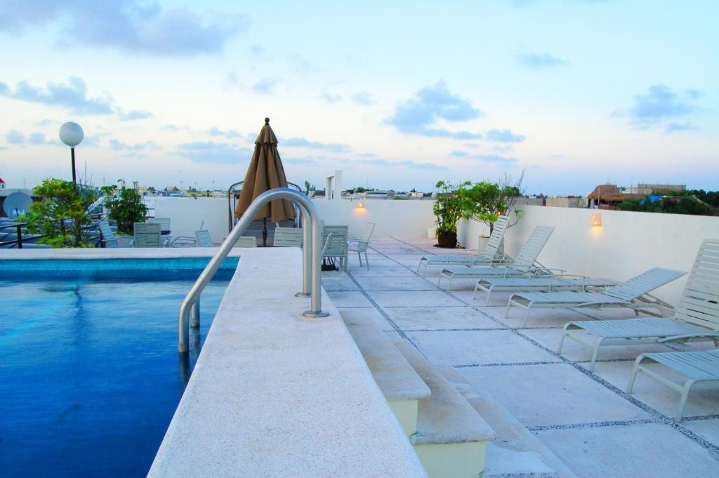 Hotel Los Itzaes By 5Th Av Playa del Carmen Exteriör bild